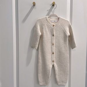 Zara Baby Cream knitted one peice✨